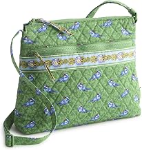 Vera Bradley Women's Premium Cotton Original Zip Hipster Crossbody Bag