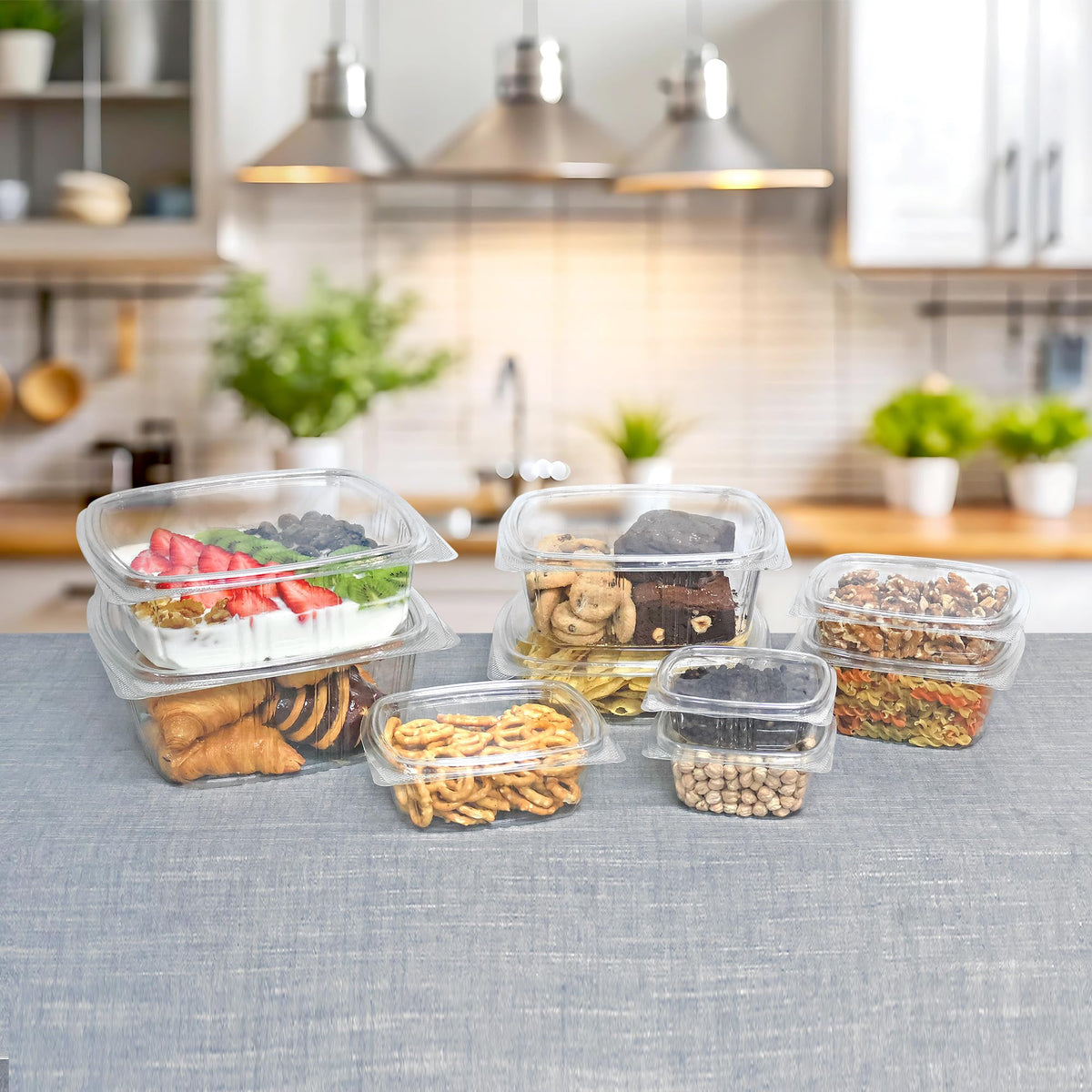 KODA CUP 6oz / Clear / 6.0 fluid_ounces Clamshell Take Out Containers