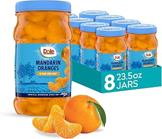 Dole Mandarin Oranges, 23.5 oz, 8 Pack