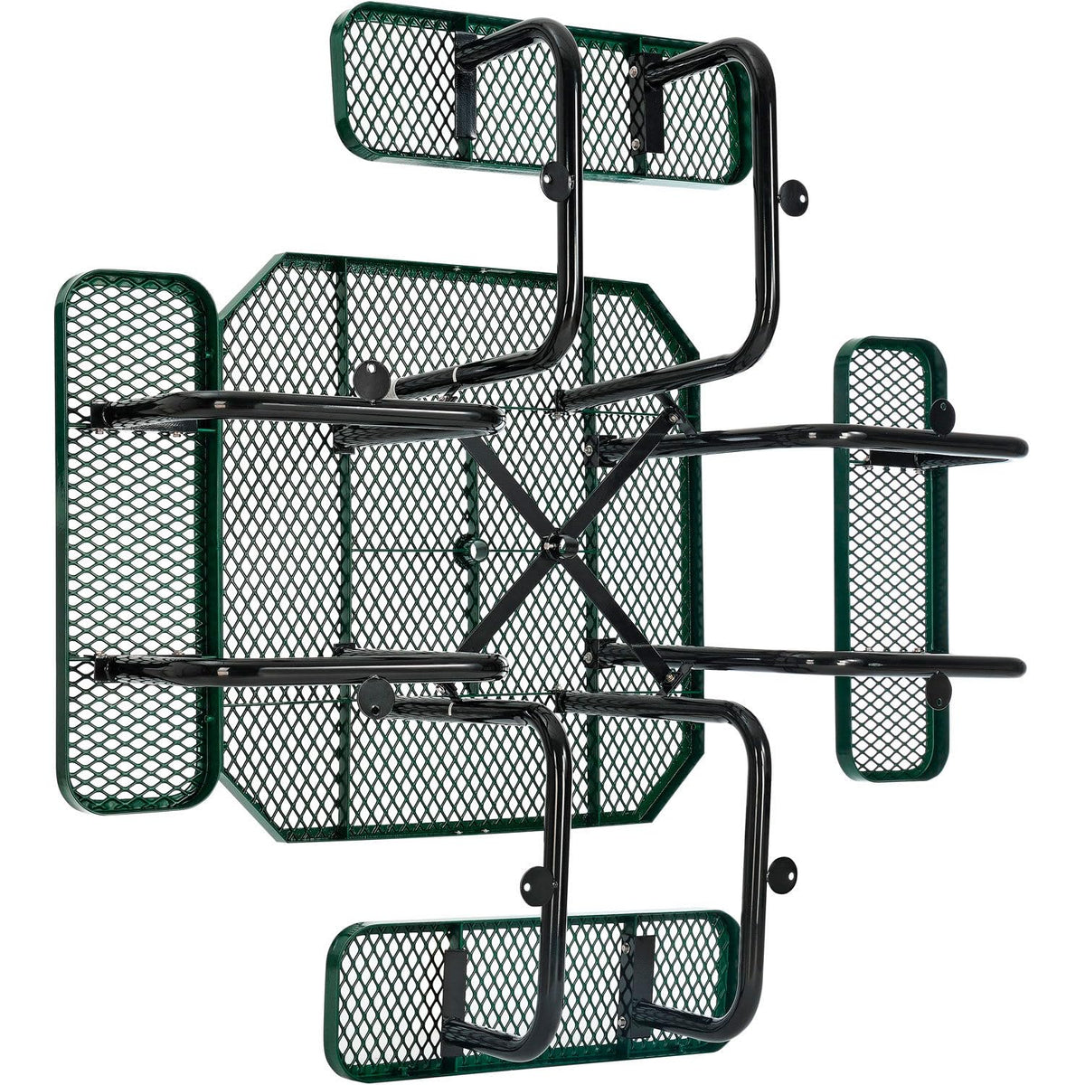 Global Industrial Green / Industrial / 1 Picnic Tables