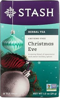 Stash Tea Company, Christmas Eve Herbal, 18 Count