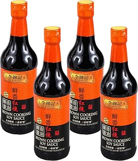 Lee Kum Kee Brown Cooking Soy Sauce - 16.9fl oz (Pack of 4)