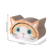 THE LICKER STORE Orange/Blue / 19" / Modern Scratching Pads