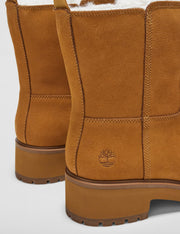 Women's Carnaby Cool Basic Warm Pull On Wr Chelsea Boot by Timberland – 7, Leather, Wheat