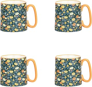 10 Strawberry Street Bella Autumn Twilight, Set of 4