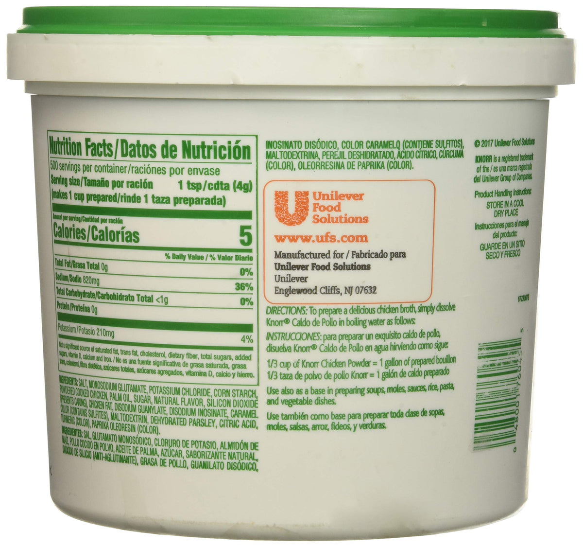 Caldo De Pollo by Knorr – 70.4 Ounce (Pack of 1), Model 36670