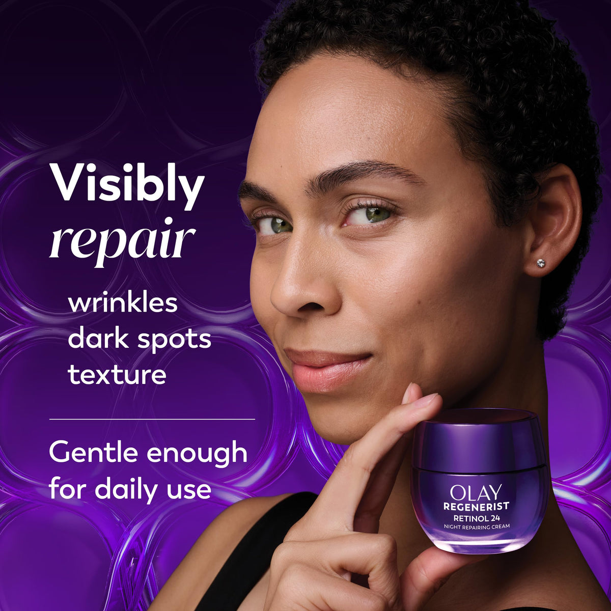 Olay 1.7 Fl Oz (Pack of 1) / Retinol24 / Retinol 24 Night Face Cream Night Creams