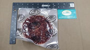 Broadleaf Water Buffalo Burger Patties - Round, 4-1, Grass Fed, 10 Pounds Case, Frozen
