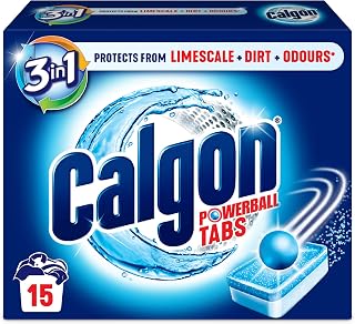 Calgon Tablets 3-in-1 Water Softener, 15 Tablets