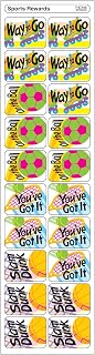 Trend Enterprises Sports Rewards Applause Stickers, Sports Rewards, Pack of 100