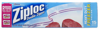 Bag Freeezer Gallon by Ziploc – Gallon Size, 1.0 gallons, Clear, Pack of 12, Model 00389