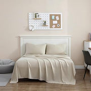 1888 Mills Full Sheet Set – 4 piece Bedding – Soft and Shrinkage Resistant Deep Pockets True Classic Microfiber Bed Sheet Set (Tan, Full)