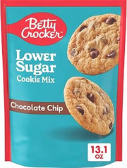 Betty Crocker Lower Sugar Cookie Mix, Chocolate Chip, 13.1 oz