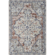 Canyon Tapestry 7'8" x 10'9" Area Rug in Color Terracotta by Joy Carpets – 7'8" x 10'9" (Rectangular), Nylon, Red, Model 2176D-03