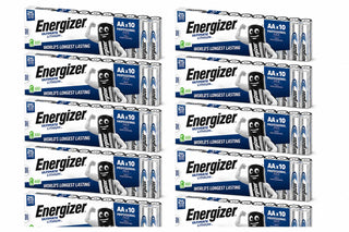 100 AA Ultimate Lithium Leakproof Batteries by Energizer – 2 Count (Pack of 24), Model L91-100AA