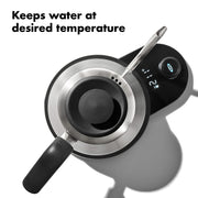 OXO 1.1 Quarts / Adjustable Temperature Kettle / STAINLESS STEEL Electric Kettles