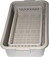 Vollrath Traex 1393 Open Half Rack Silverware Soak Rack with Half Tub