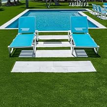 Panama Jack PJO-4601-WHT-CL-SET2 13 x 26 x 74 in. Abaco Chaise Lounger White - Set of 2