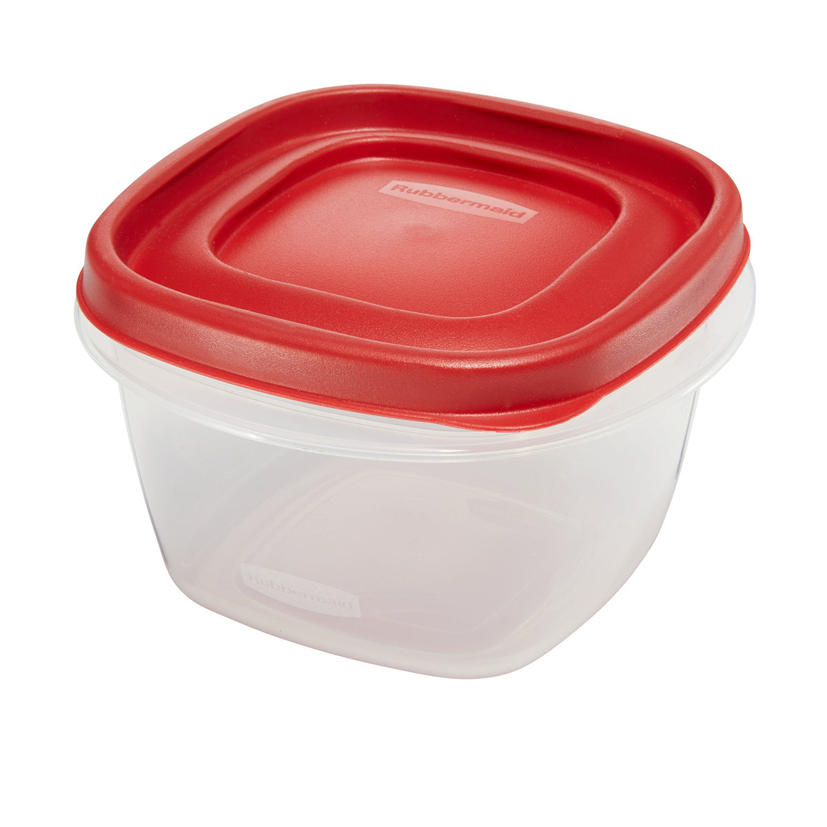 Easy Find Lids Food Storage Container by Rubbermaid – 2 Cup, 473.0 milliliters, Plastic, Red, Model FBA_405306