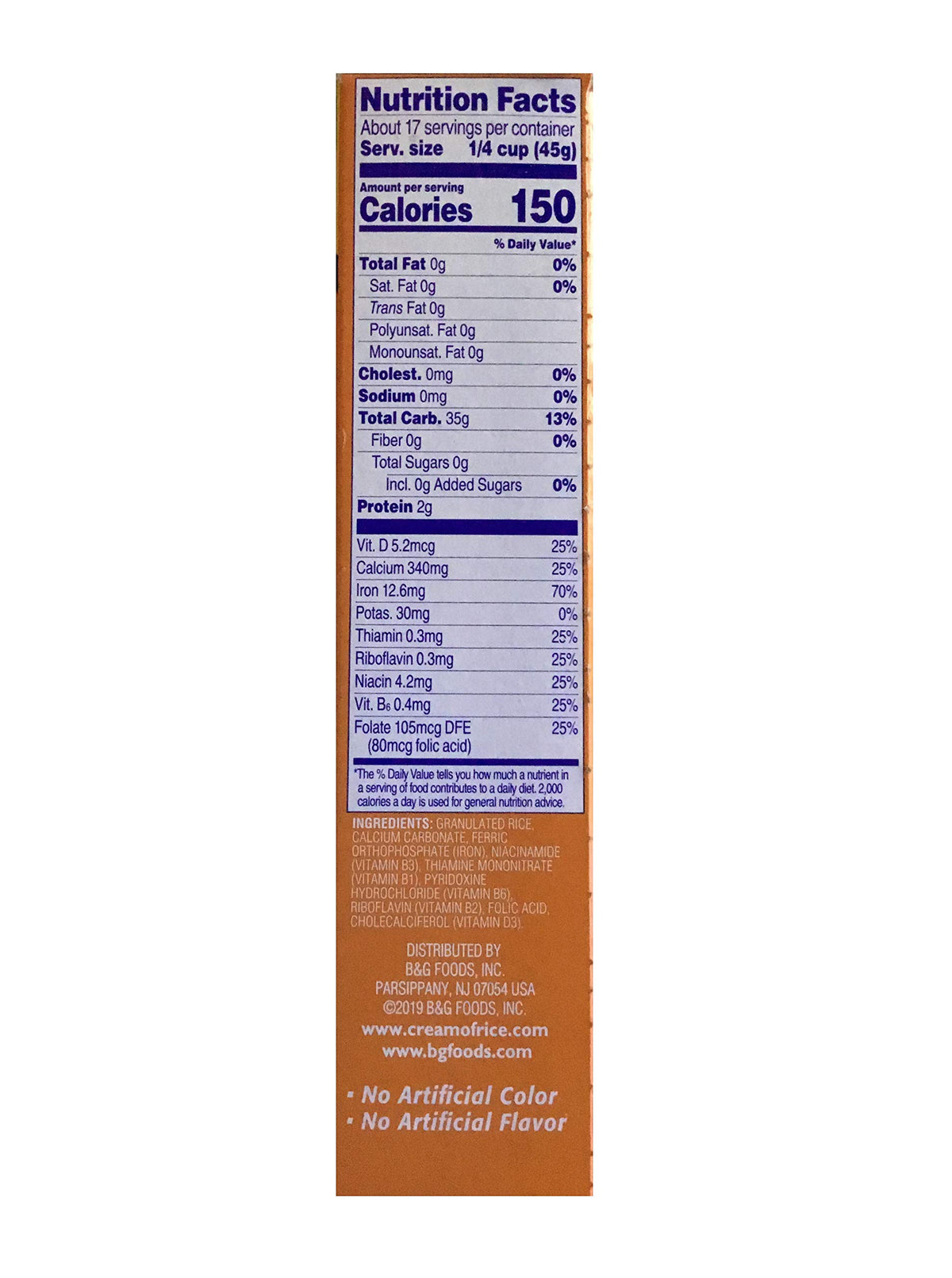 Gluten Free Hot Cereal 28 oz 12 Pack by Cream of Rice – 1.75 Pound (Pack of 12), Pack of 12, Model 2693