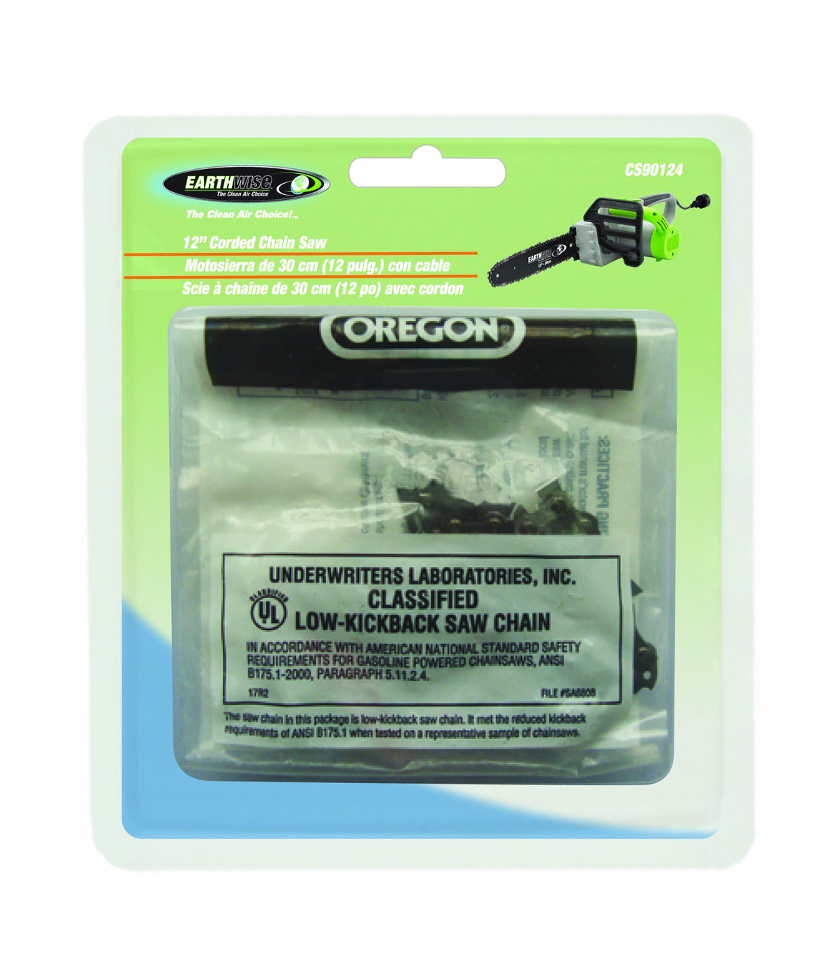 Replacement 12-Inch Chainsaw Chain by Earthwise – 12-Inch, Model LCS32412