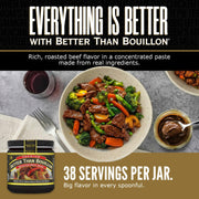 Better Than Bouillon Roasted Beef Base / 8 Ounce (Pack of 1) / Premium Beef