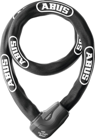Granit Citychain X-Plus 1060 Chain Bicycle Lock (4.5-Feet) by ABUS – 137cm/10mm, Altri, Black, Model 1060/140_BLACK
