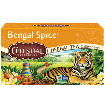 Tea Herb Bengal Spice by Celestial Seasonings – Pack of 5