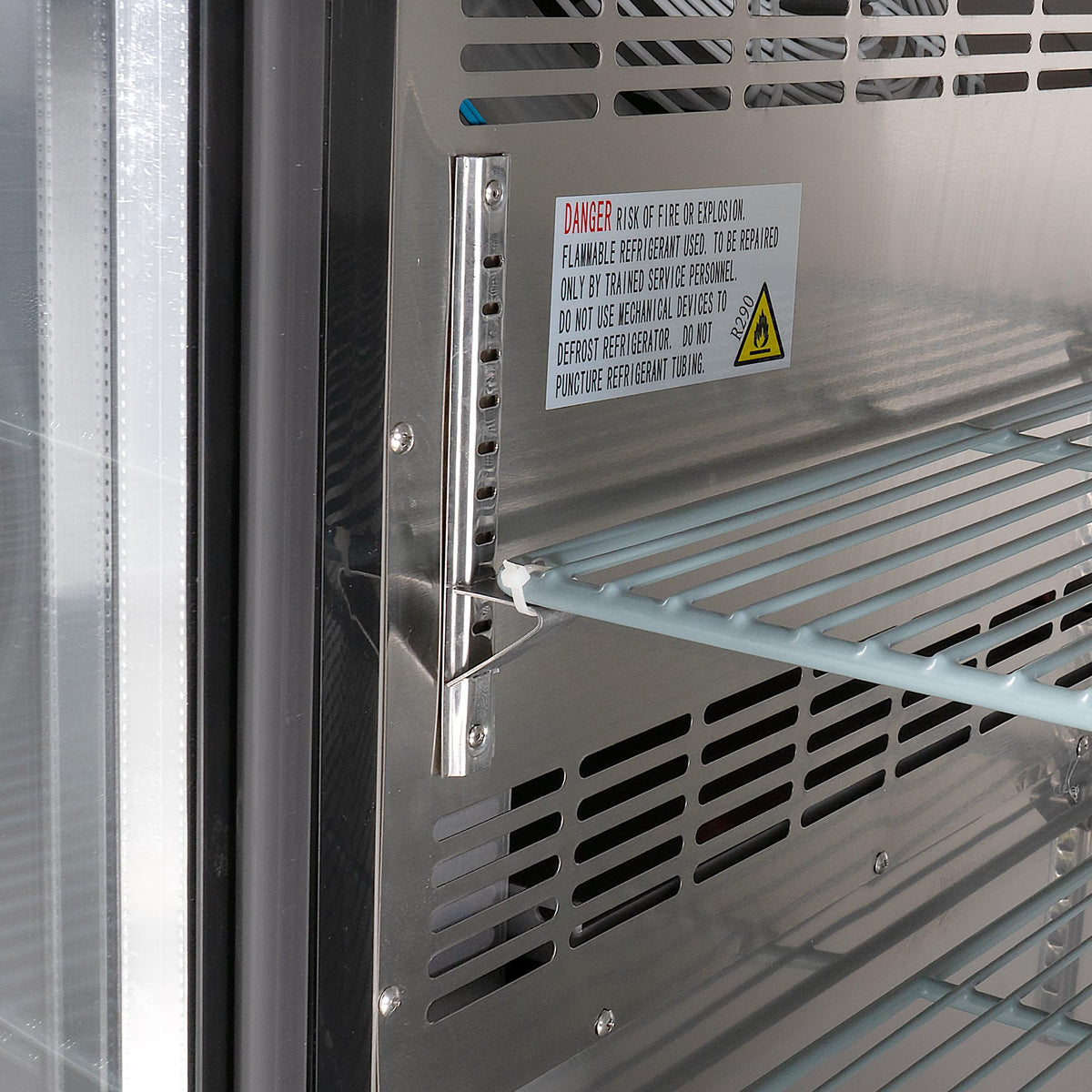 69 1/8" Bar Refrigerator by MOTAK – 71.46x30.51x41.73, In Description, Check Images, Model MBB-2D-70-G-X