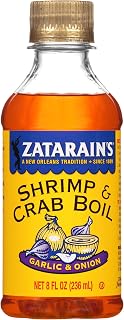 Zatarain's Garlic & Onion Shrimp & Crab Boil, 8 fl oz