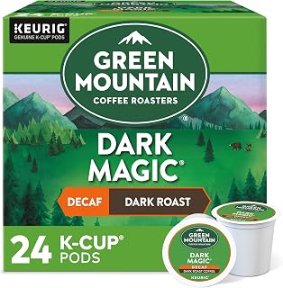 Green Mountain Coffee Decaf Dark Magic, K-Cup Portion Pack for Keurig Brewers 24-Count