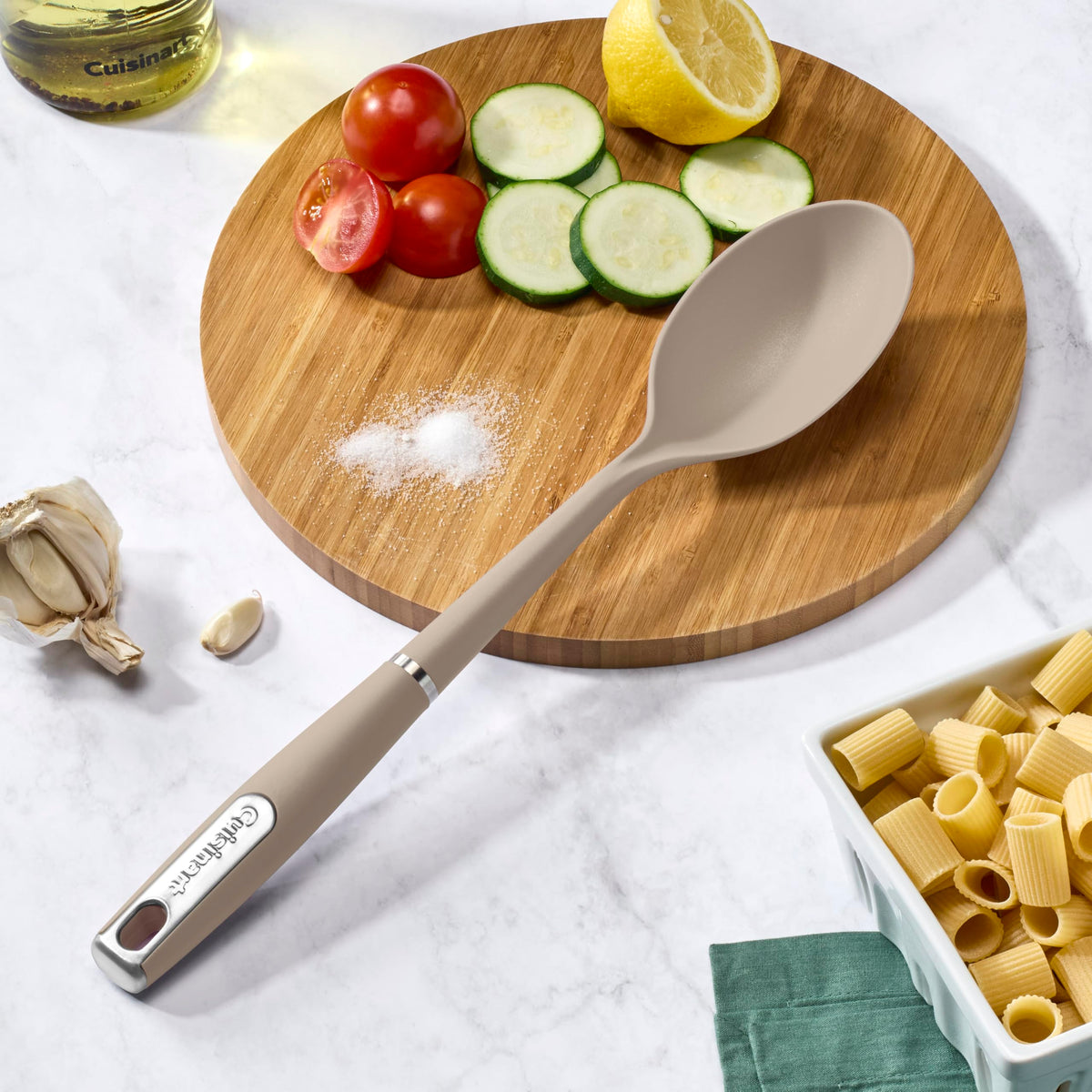 Cuisinart Taupe / Solid Spoon / 1 Cooking Spoons