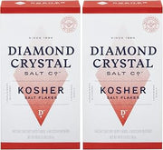 Diamond Crystal Kosher Salt – Full Flavor, No Additives - Pure and Natural Since 1886-3 Pound (New Packaging) (Pack of 2)
