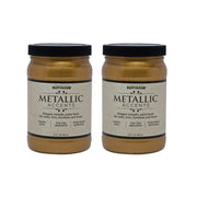 Rust-Oleum 32 Fl Oz (Pack of 2) / Champagne / Metallic Paint Interior & Exterior House Paint