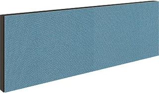 Global Industrial Modular Partition Stacking Panel with Fabric, 48" W x 16" H, Blue