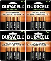 DURACELL 16 X NEW AA Batteries Rechargeable NiMH Precharged 2400mAh