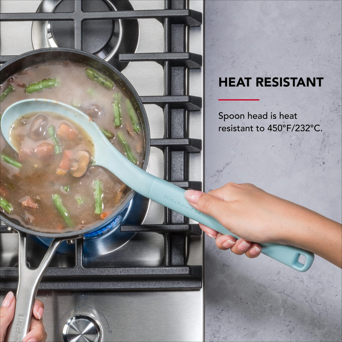 KitchenAid Mineral Water / 13.6-Inch / Everyday Cooking Spoons