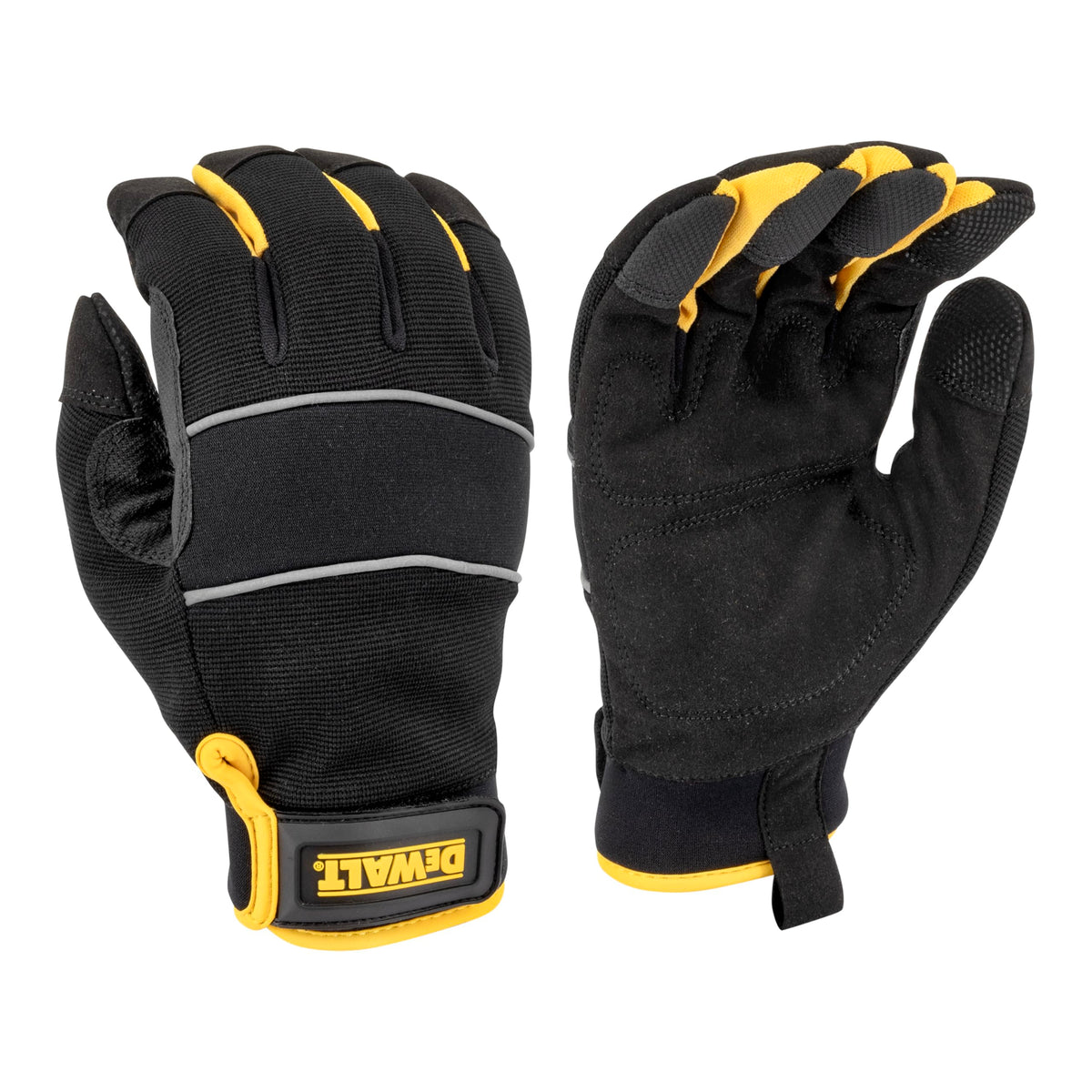 DEWALT Large / Yellow / Black / Mid-Grade Thermal Lined Cold Weather Glove Safety Work Gloves