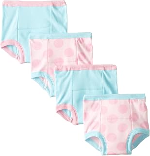 Gerber Baby Girls Infant Toddler 4-Pack Potty Training Pants Underwear