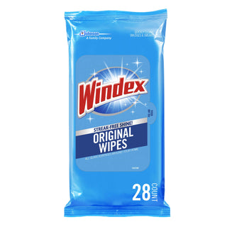 Glass and Multi-Surface Cleaning Wipes by Windex – 1 Count (Pack of 28), Pack of 28