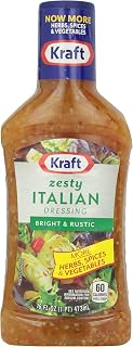 Kraft Zesty Italian Dressing, 16 fl oz