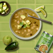 Organic Chicken Chile Verde Soup with Rice & Beans by Pacific Foods – 16.3 Ounce (Pack of 12), Pack of 12