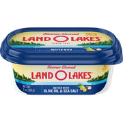 Spreadable Butter with Olive Oil and Sea Salt by Land O Lakes – 7 Ounce (Pack of 12), Pack of 12