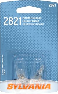 SYLVANIA 2821 Basic Miniature Bulb, (Contains 2 Bulbs)