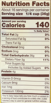 Bob's Red Mill 20 Ounce (Pack of 1) / Resealable / 1 Breakfast Foods