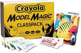 Crayola 236002 Model Magic Modeling Compound, 1 oz Each Packet Assorted, 6 lbs. 13 oz (CYO236002)