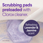 Clorox Lavender and Jasmine / 10 Count (Pack of 6) / light blue Toilet Cleaners