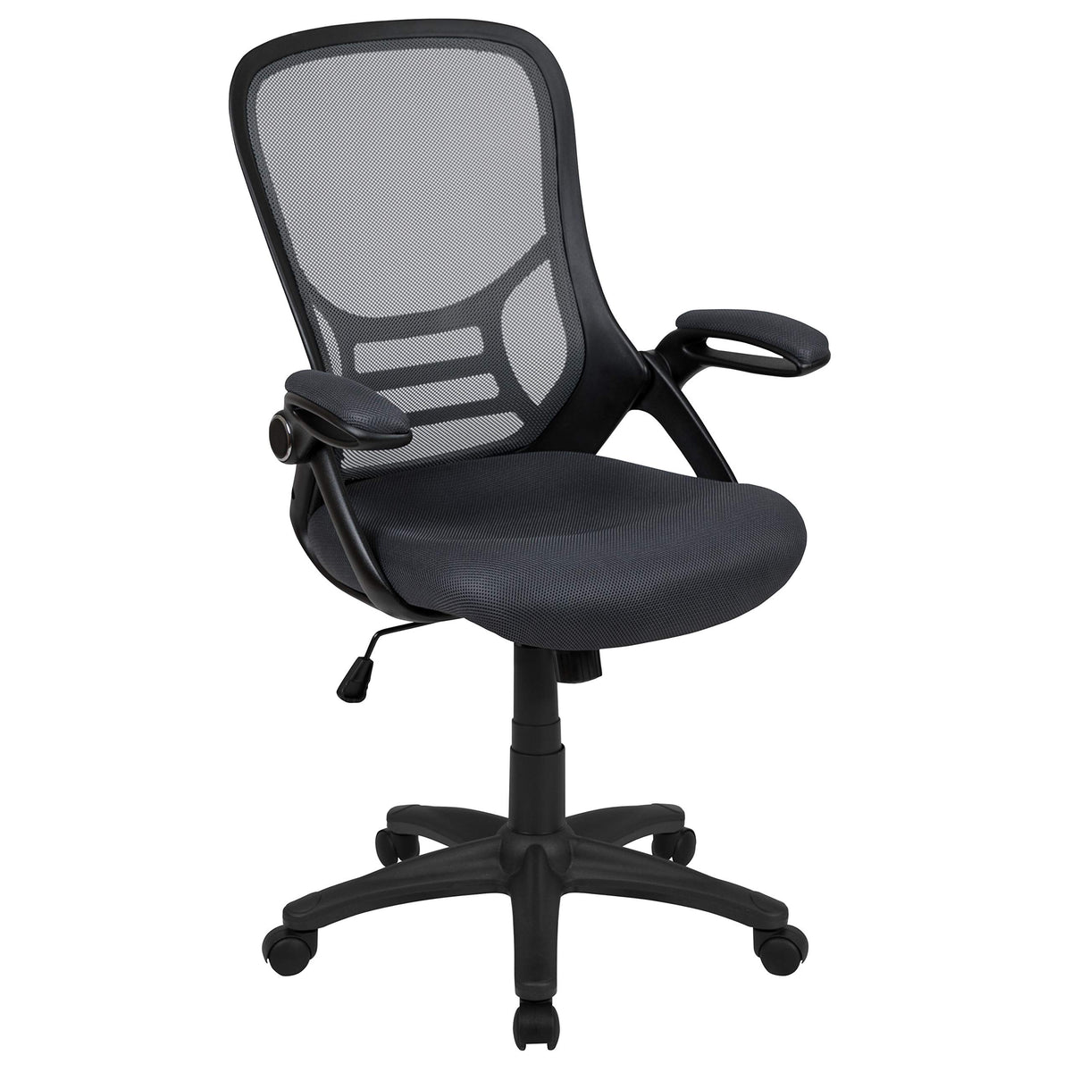 Flash Furniture Dark Gray / Set of 1 / Contemporary Home Office Desk Chairs