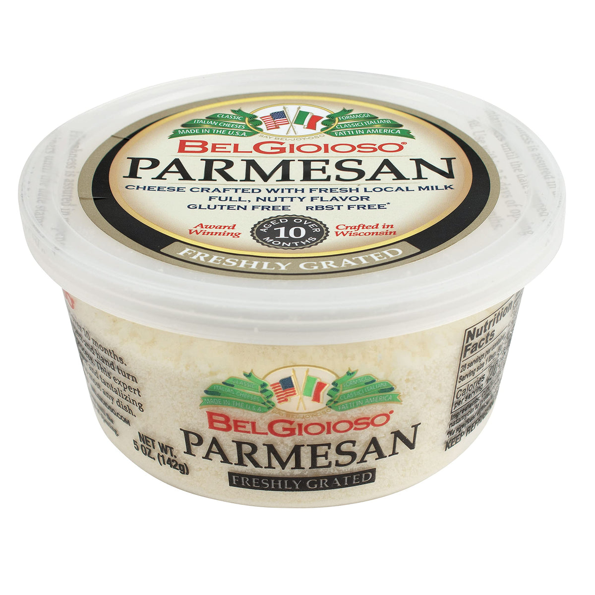 Grated Parmesan by – 16 Ounce (Pack of 1), Model 0293375000007
