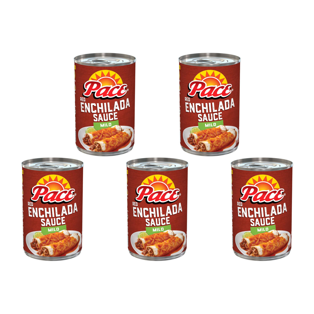 Mild Red Enchilada Sauce by Pace – 10.5 Ounce (Pack of 5), Pack of 5, Model 200650028762